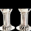 Jean Despres Silvered Candleholders - Contemporary Cluster