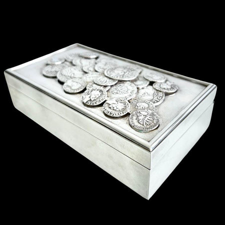 Christian Dior Box with Roman coin motif - Contemporary Cluster