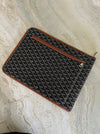 Authentic Goyard Document Holder - Contemporary Cluster