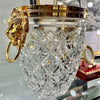 French crystal champagne bucket - Contemporary Cluster