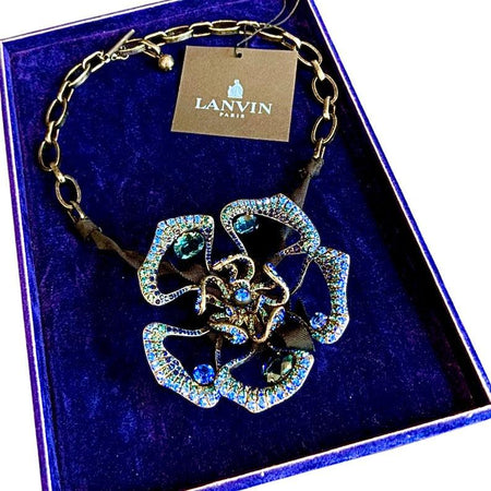 Authentic Lanvin necklace - Contemporary Cluster
